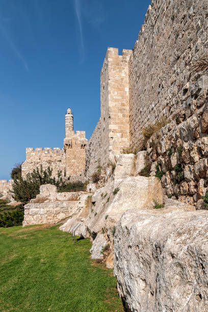 istock Jerusalem Citadel (Tower of David) & Old City Walls 1186699646