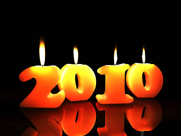 istock Christmas lights for 2010 year 118669996