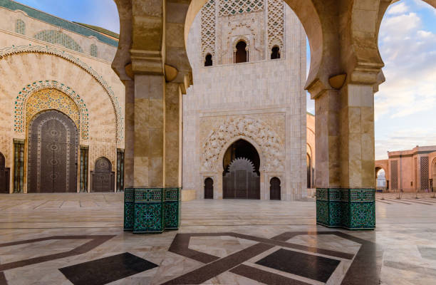 istock The Hassan II Mosque is the largest mosque in Morocco 1186702402