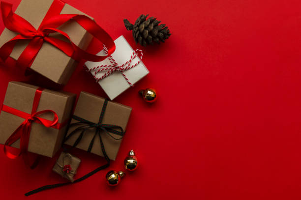 istock Christmas presents with christmas ornaments 1186706997