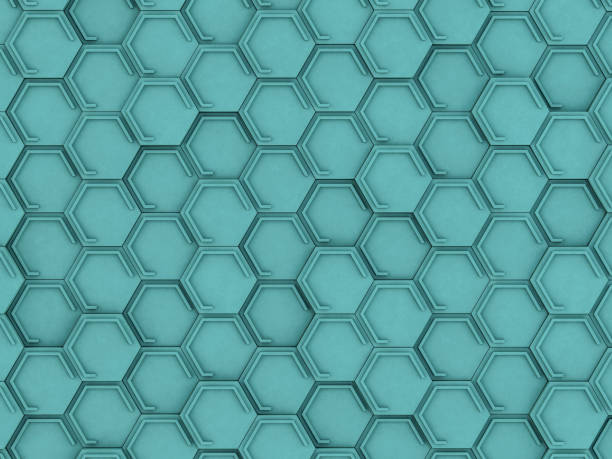 istock Abstract geometric background with shapes. 3D 1186712309