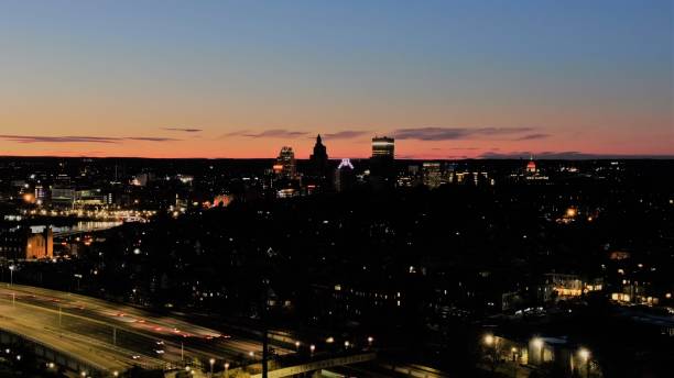 istock Providence City at Sunset 1186718563