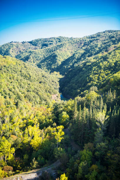 istock Pertusillo lake and dam landscape in Val d'Agri, Basilicata 1186729114