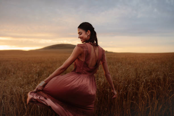 istock Rejoicing her freedom in nature 1186729822