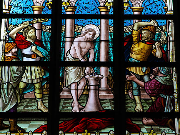 istock Torture of Jesus 118672999