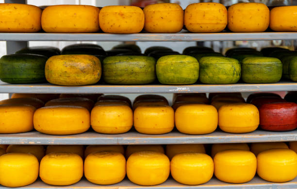 istock different types of cheese on a shelf 1186734050