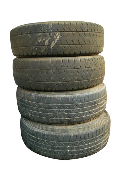 istock Old car tires. 1186734109