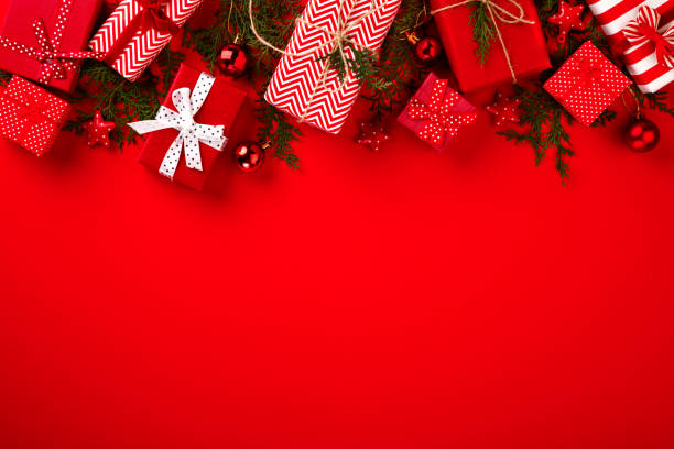 istock Christmas Boxes Gifts 1186743023
