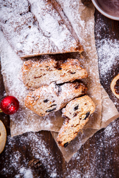 istock Christmas pastries Dresdnen Stollen 1186743191