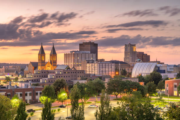 istock Akron, Ohio, USA downtown skyline 1186750612
