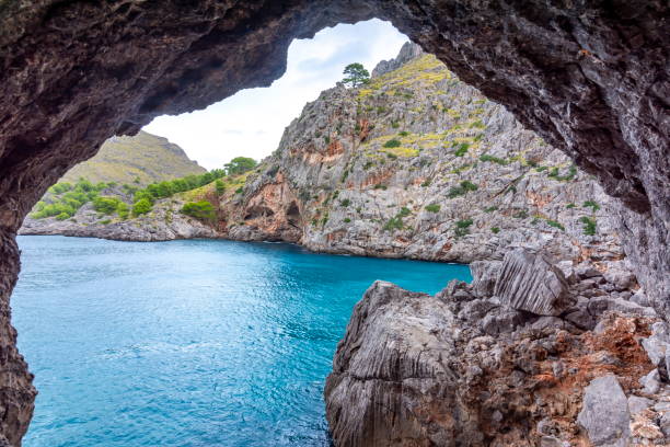 istock Sa Calobra bay, Mallorca, Balearic islands, Spain 1186755665