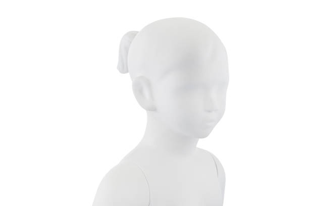 istock Gloss color mannequin woman isolated on white background 1186757580