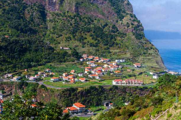 The fragment view of Sao Vicente stock photo