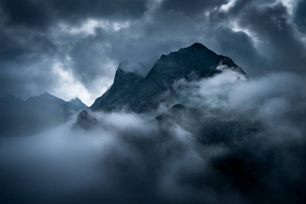 istock Tatras high mountain pass in gramatic atmosfere 1186760993