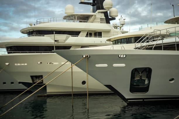 istock Luxury yacht, detail 1186770946