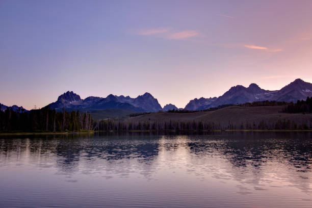 istock Sunset at Sawtooth Mountains 1186771205
