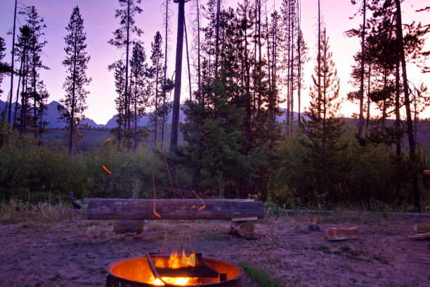 istock Sunset at Sawtooth Mountains 1186771294