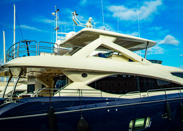istock Luxury yacht, detail 1186772183