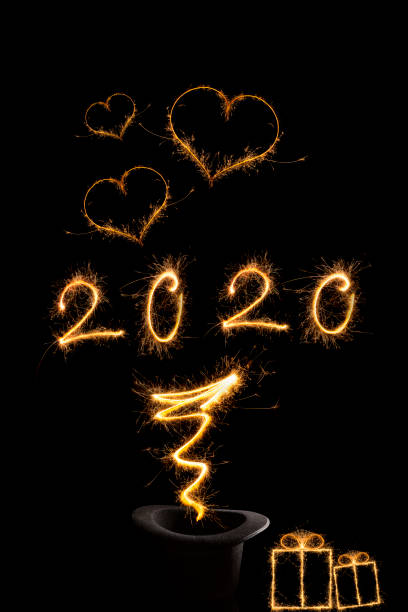 istock Magical new year 2020. 1186774851
