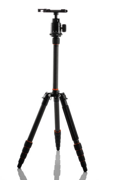 istock Tripod For Camera Stand With Hydraulic Head Ball isolated on white background 1186778499