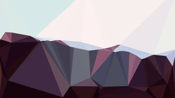 istock Abstract Modern Art Geometric Horizon Background 1186788285