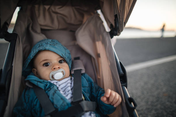 istock Curious cute baby boy 1186804075