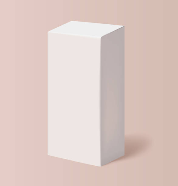 product box product box mockup template design cardboard box mockup stock illustrations