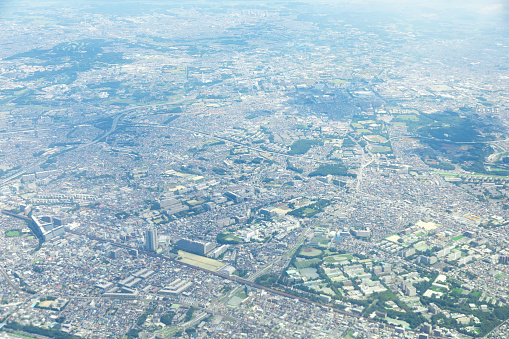 landscape of Chiba city