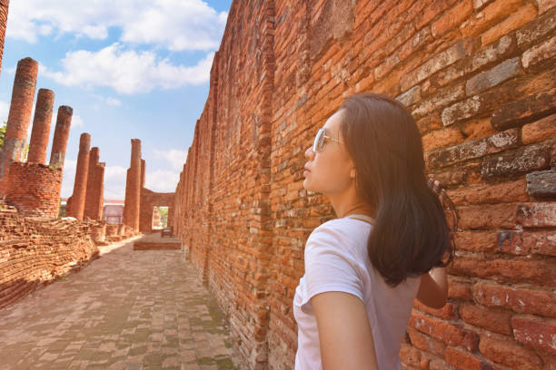 istock Tourists in ancient temples Ayuthaya Province, Thailand 1186820708