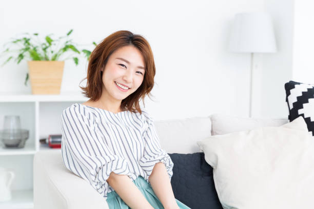 istock asian woman relaxing 1186822845