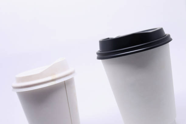 istock take away cup for hot coffee drink, empty blank copy space for your design text or banner of brand on mug 1186825422