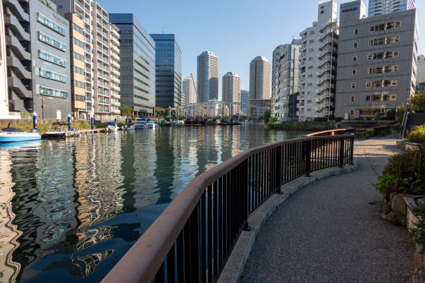 istock Kamejima River in the Tokyo, Japan 1186839945