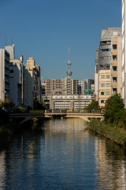istock Kamejima River in the Tokyo, Japan 1186839946