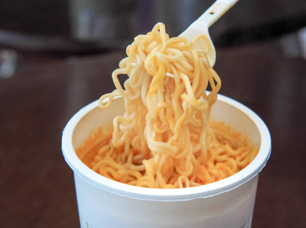 istock Fast food spice instant noodles. 1186847204