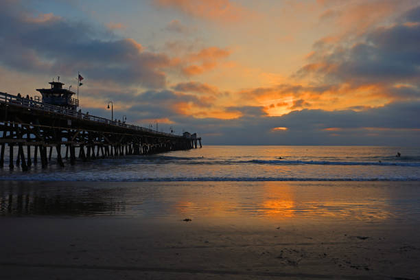 istock San Clemente pier at sundown 1186847303
