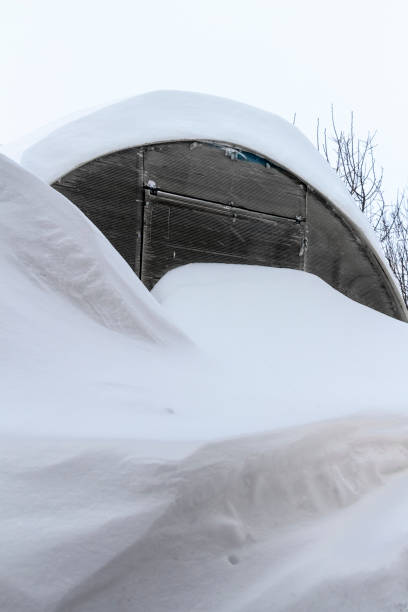istock Greenhouse under the snow 1186848351