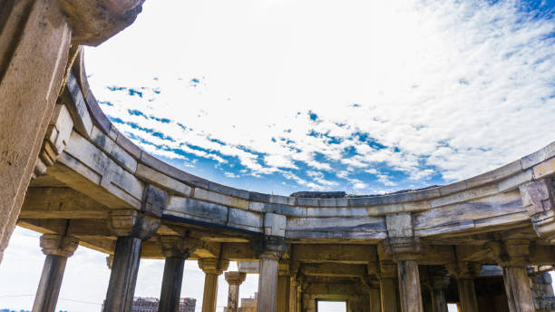 istock Kabutar khana Pavilion ( Khajuri mosque ) 1186850597