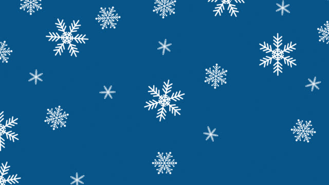 Christmas Snowflakes animation