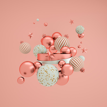 Christmas, Three Dimensional, Backgrounds, Sphere