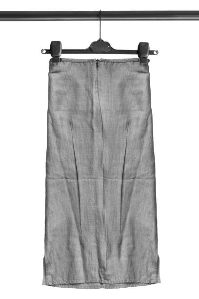 istock Skirt on hanger isolated 1186861910