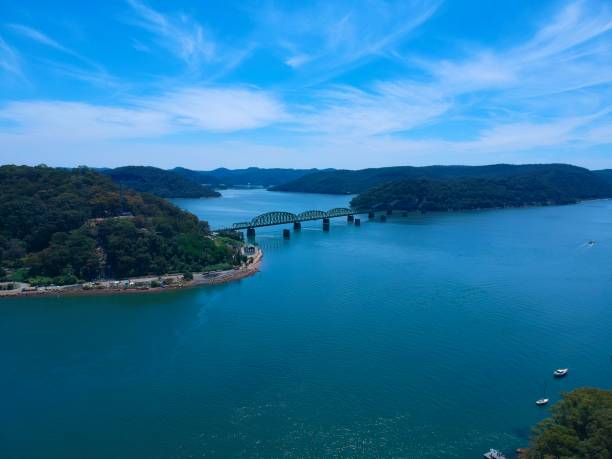 istock Panoramic views of Hawkesbury River Sydney Australia 1186863633