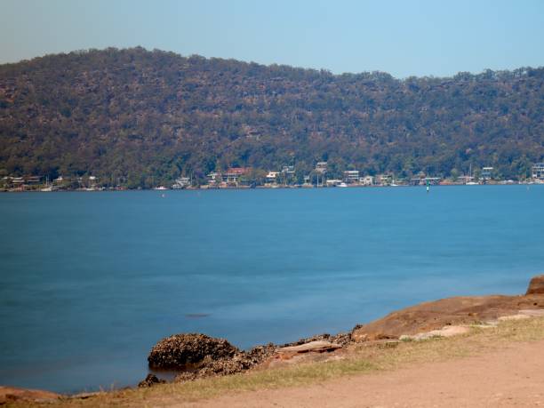 istock Panoramic views of Hawkesbury River Sydney Australia 1186863842