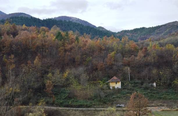 istock a small house in a secluded location 1186873846