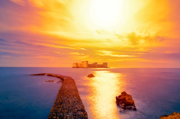 The maiden's castle (Kiz Kalesi) Mersin Turkey