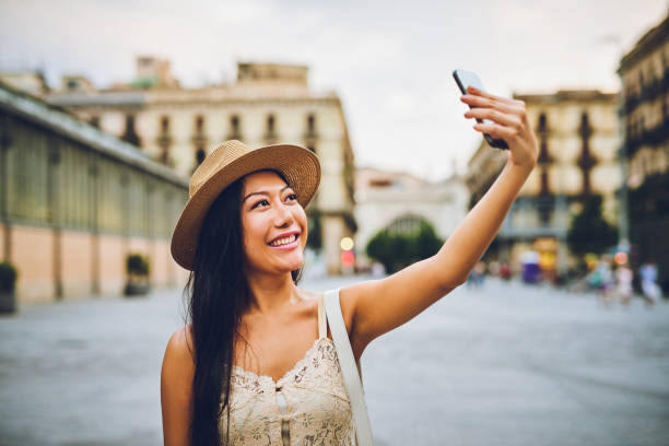 istock You cannot travel and not take a selfie 1186891680