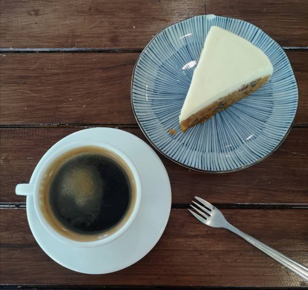 istock Carrot Cake and Black Coffee 1186894182