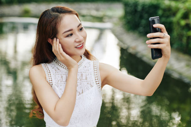 istock Beautiful woman posing for photo 1186894948