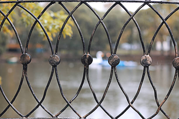 This is an elaborately artfull crafted wrought iron work on buildings in Germany, Bavaria