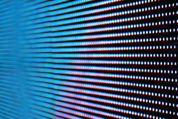istock abstract Close up Bright colored LED SMD video wall abstract background 1186899772