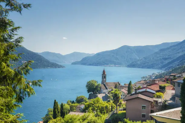 The village Rocco sopra Ascona is situated on the boarder of Lake Maggiore in the canton Ticino in Switzerland. It’s a travel destination in summer special for hikers.